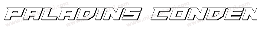 Paladins Condensed字体转换